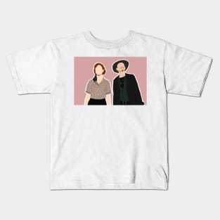 Queen's Gambit Beth and Benny Pastel Kids T-Shirt